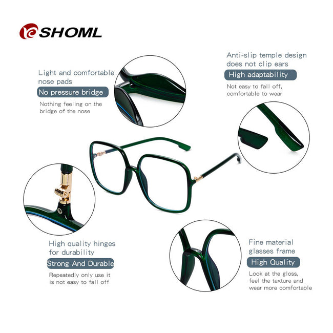 Blue Light Blocking Glasses- Computer Glasses-Game Glasses-SHOML