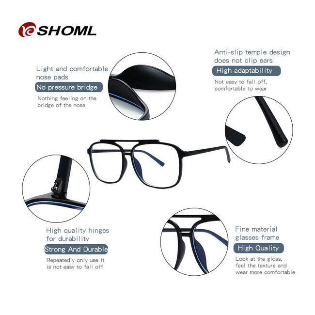 Blue Light Blocking Glasses-Gaming Glasses-SHOML